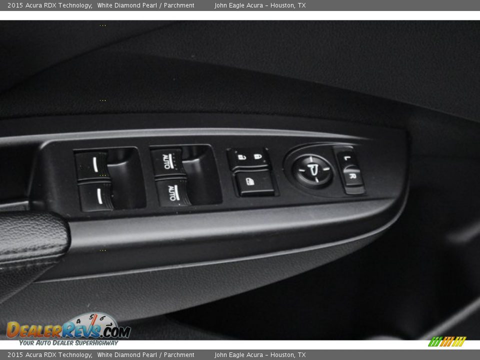 2015 Acura RDX Technology White Diamond Pearl / Parchment Photo #12