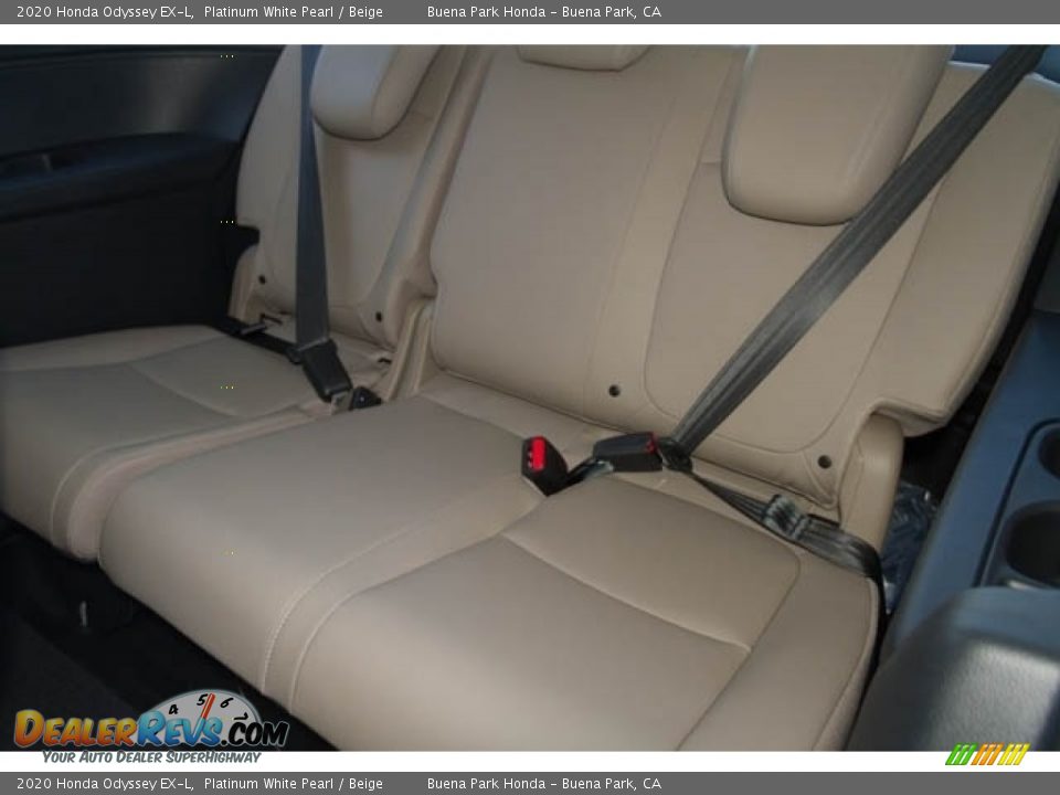 2020 Honda Odyssey EX-L Platinum White Pearl / Beige Photo #27