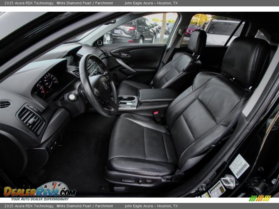2015 Acura RDX Technology White Diamond Pearl / Parchment Photo #17