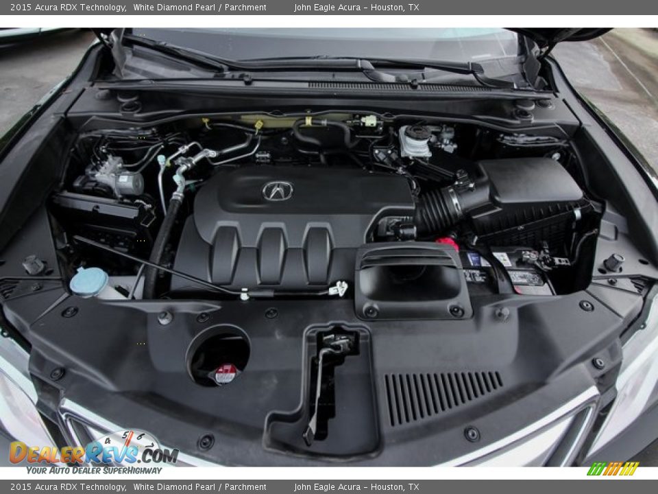 2015 Acura RDX Technology White Diamond Pearl / Parchment Photo #26