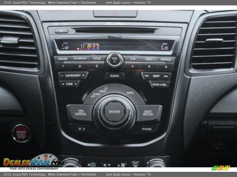 2015 Acura RDX Technology White Diamond Pearl / Parchment Photo #30