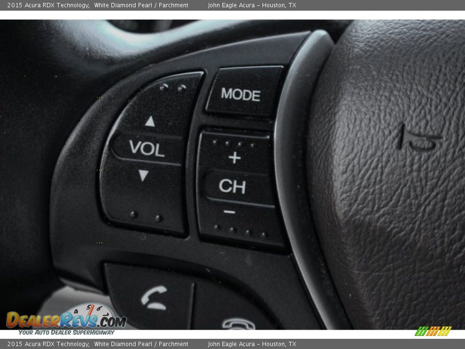 2015 Acura RDX Technology White Diamond Pearl / Parchment Photo #34