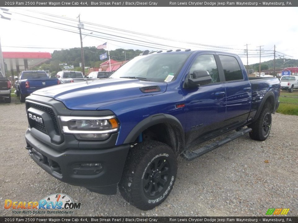 2019 Ram 2500 Power Wagon Crew Cab 4x4 Blue Streak Pearl / Black/Diesel Gray Photo #1