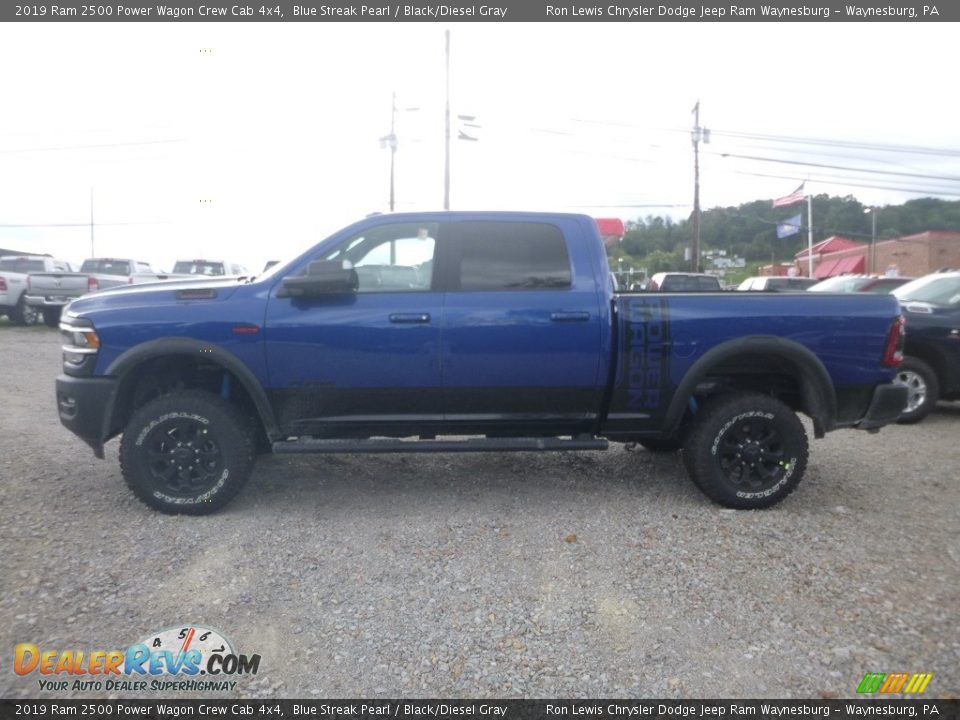 2019 Ram 2500 Power Wagon Crew Cab 4x4 Blue Streak Pearl / Black/Diesel Gray Photo #2