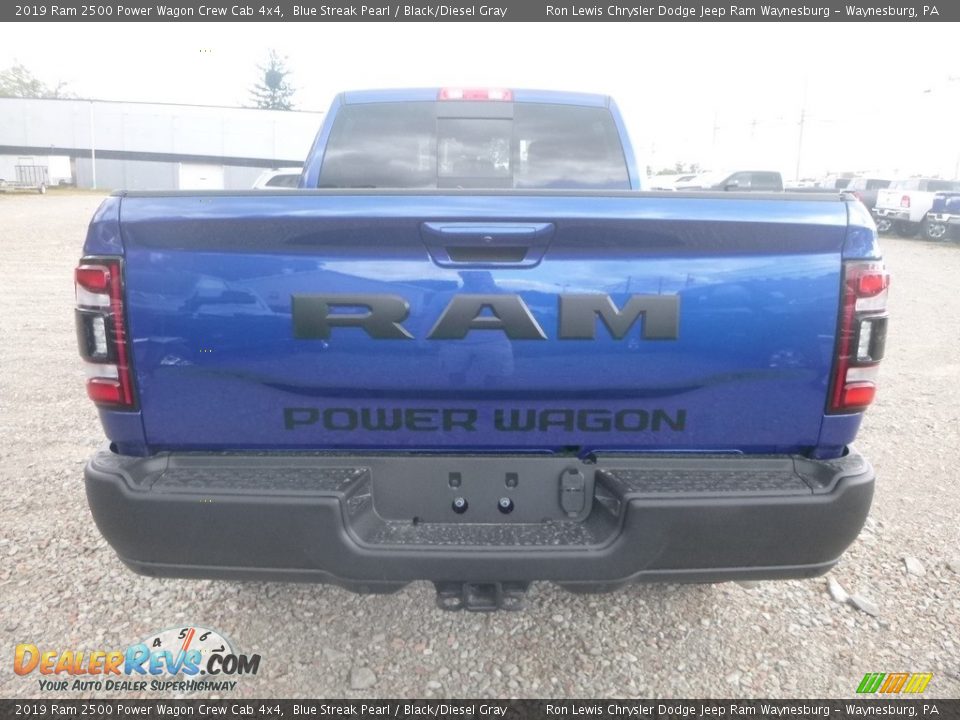 2019 Ram 2500 Power Wagon Crew Cab 4x4 Blue Streak Pearl / Black/Diesel Gray Photo #4
