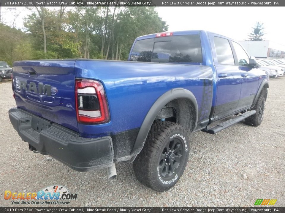 2019 Ram 2500 Power Wagon Crew Cab 4x4 Blue Streak Pearl / Black/Diesel Gray Photo #5