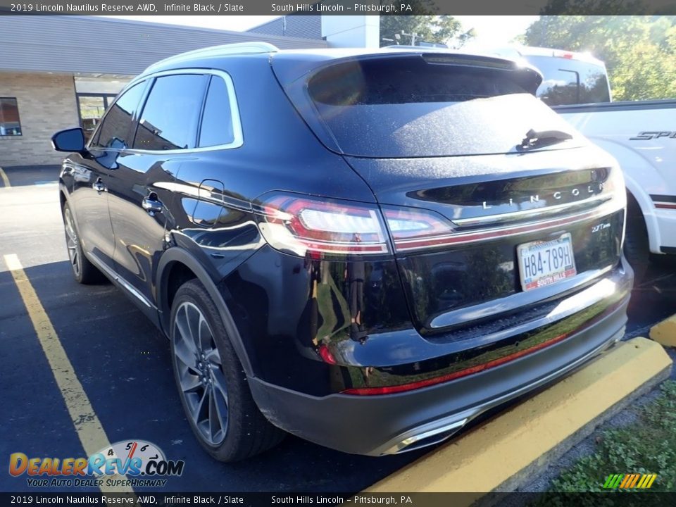 2019 Lincoln Nautilus Reserve AWD Infinite Black / Slate Photo #2