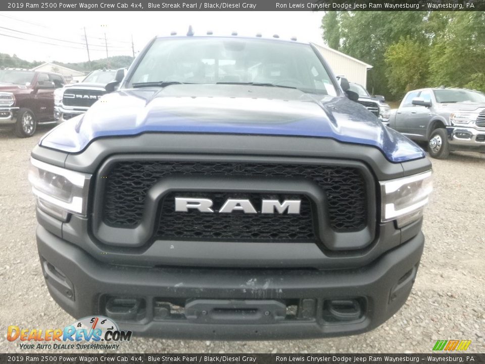 2019 Ram 2500 Power Wagon Crew Cab 4x4 Blue Streak Pearl / Black/Diesel Gray Photo #8