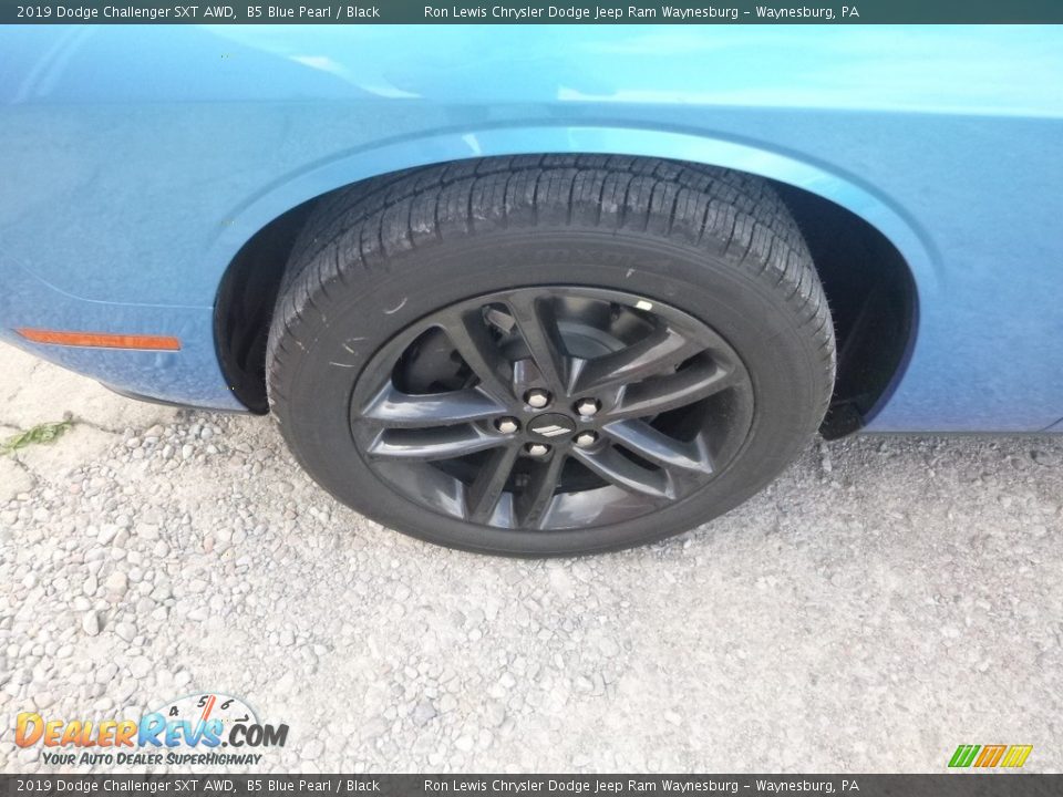 2019 Dodge Challenger SXT AWD B5 Blue Pearl / Black Photo #2