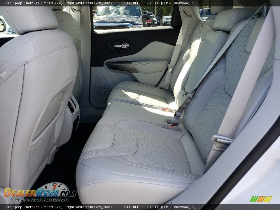 2020 Jeep Cherokee Limited 4x4 Bright White / Ski Gray/Black Photo #6
