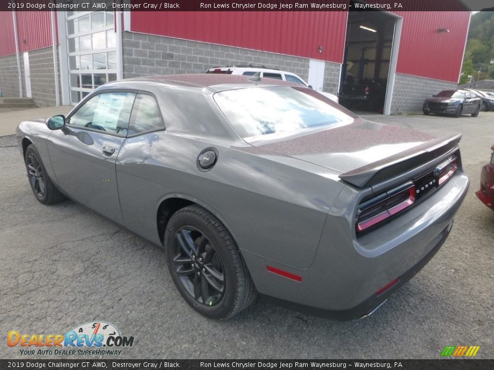 2019 Dodge Challenger GT AWD Destroyer Gray / Black Photo #4