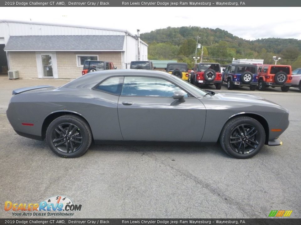 Destroyer Gray 2019 Dodge Challenger GT AWD Photo #7