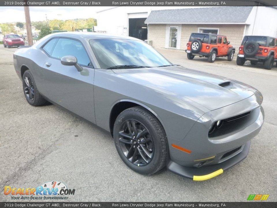 Destroyer Gray 2019 Dodge Challenger GT AWD Photo #8