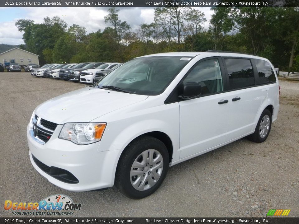 2019 Dodge Grand Caravan SE White Knuckle / Black/Light Graystone Photo #1