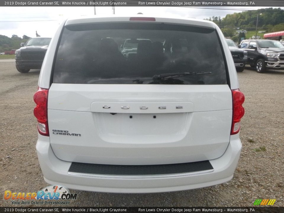 2019 Dodge Grand Caravan SE White Knuckle / Black/Light Graystone Photo #4