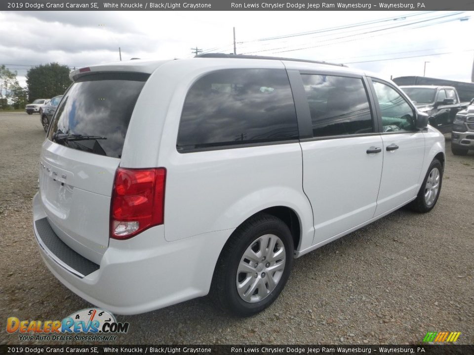 2019 Dodge Grand Caravan SE White Knuckle / Black/Light Graystone Photo #5