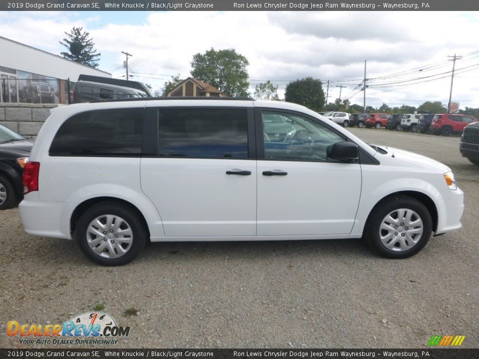 2019 Dodge Grand Caravan SE White Knuckle / Black/Light Graystone Photo #6