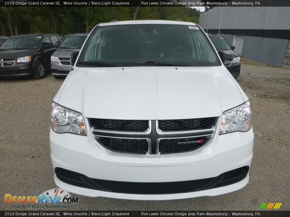 2019 Dodge Grand Caravan SE White Knuckle / Black/Light Graystone Photo #8