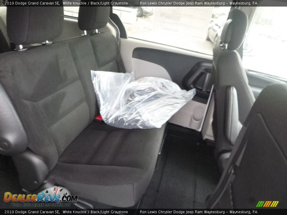 2019 Dodge Grand Caravan SE White Knuckle / Black/Light Graystone Photo #12