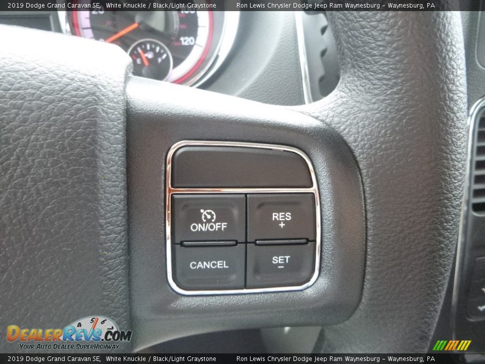 2019 Dodge Grand Caravan SE White Knuckle / Black/Light Graystone Photo #18