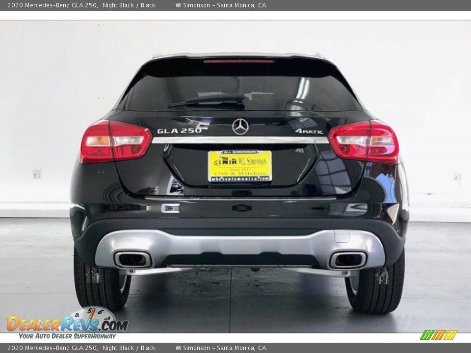 2020 Mercedes-Benz GLA 250 Night Black / Black Photo #3