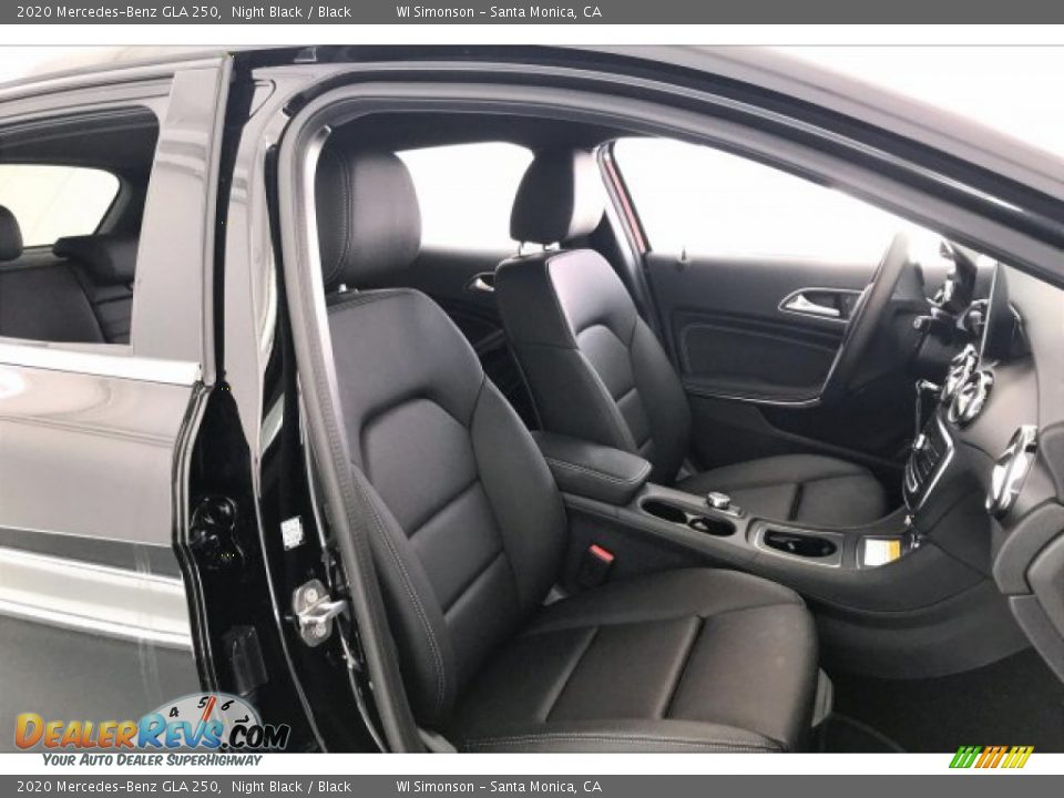 2020 Mercedes-Benz GLA 250 Night Black / Black Photo #5