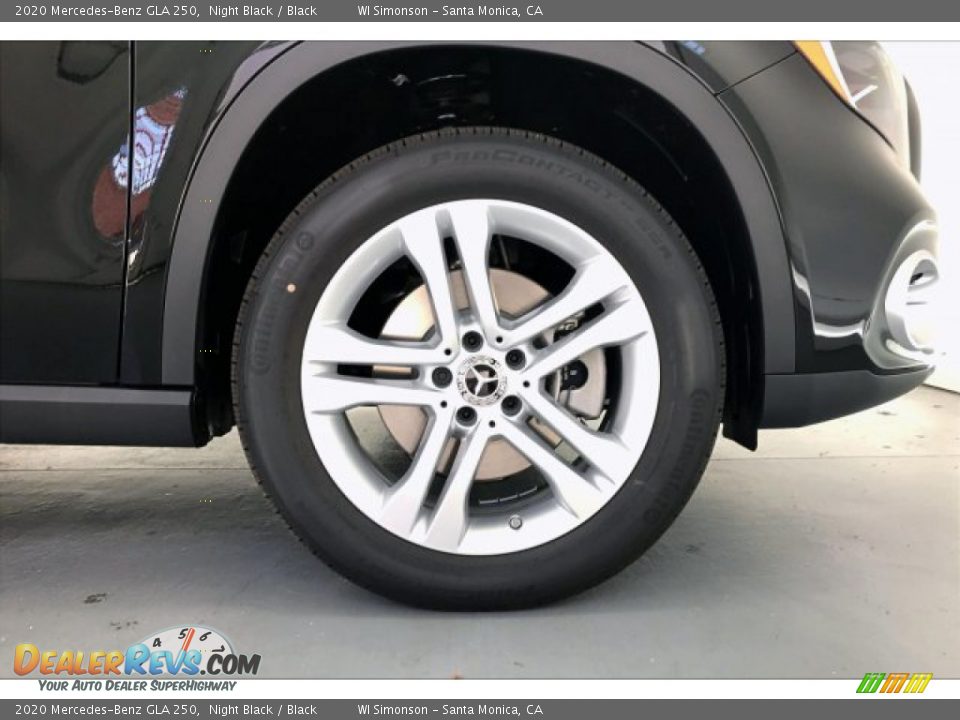 2020 Mercedes-Benz GLA 250 Night Black / Black Photo #9