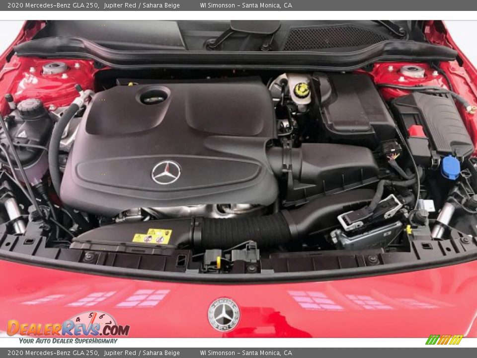 2020 Mercedes-Benz GLA 250 2.0 Liter Turbocharged DOHC 16-Valve VVT 4 Cylinder Engine Photo #8