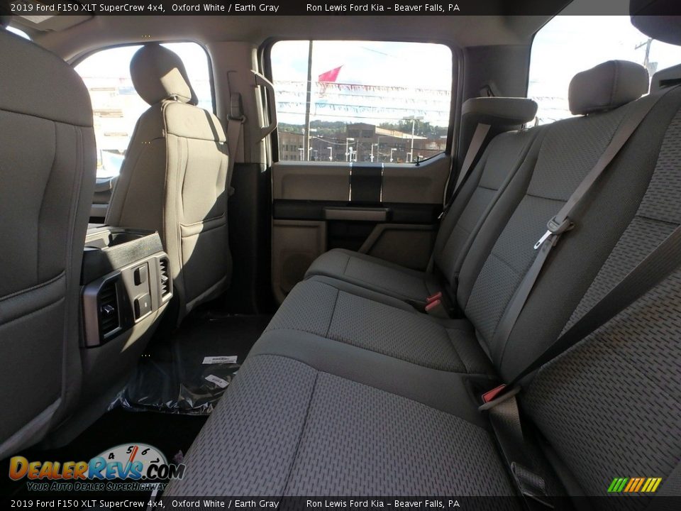 2019 Ford F150 XLT SuperCrew 4x4 Oxford White / Earth Gray Photo #14