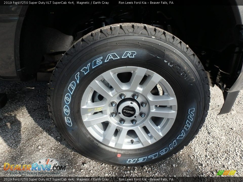 2019 Ford F250 Super Duty XLT SuperCab 4x4 Magnetic / Earth Gray Photo #9