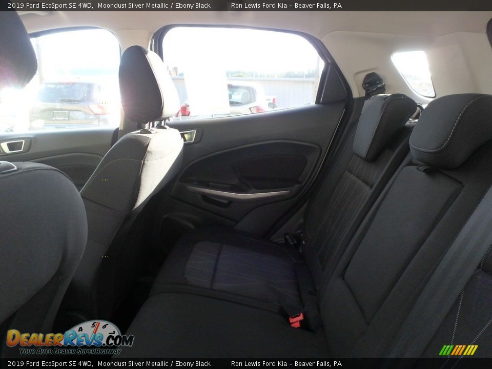 2019 Ford EcoSport SE 4WD Moondust Silver Metallic / Ebony Black Photo #15
