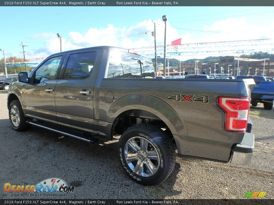 2019 Ford F150 XLT SuperCrew 4x4 Magnetic / Earth Gray Photo #4