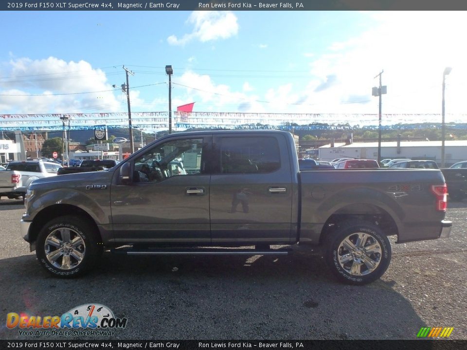 2019 Ford F150 XLT SuperCrew 4x4 Magnetic / Earth Gray Photo #5