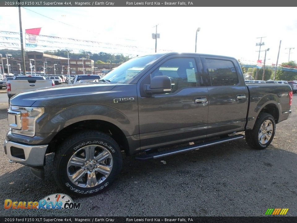 2019 Ford F150 XLT SuperCrew 4x4 Magnetic / Earth Gray Photo #6