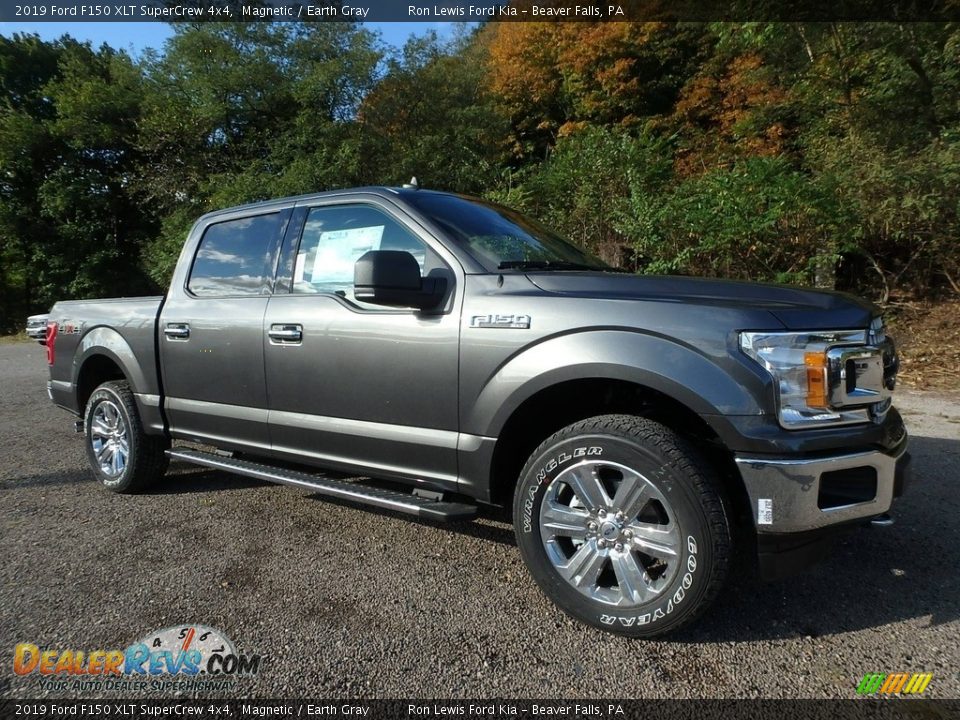2019 Ford F150 XLT SuperCrew 4x4 Magnetic / Earth Gray Photo #8