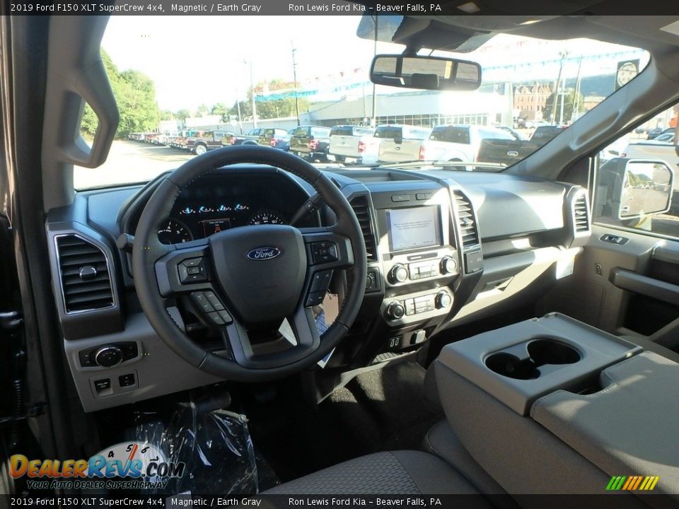 2019 Ford F150 XLT SuperCrew 4x4 Magnetic / Earth Gray Photo #15