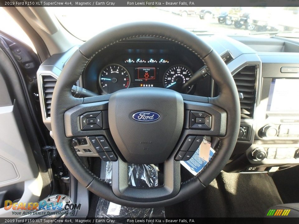 2019 Ford F150 XLT SuperCrew 4x4 Magnetic / Earth Gray Photo #17