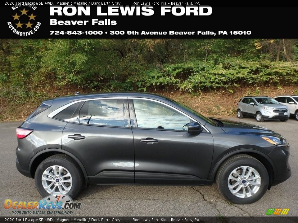 2020 Ford Escape SE 4WD Magnetic Metallic / Dark Earth Gray Photo #1