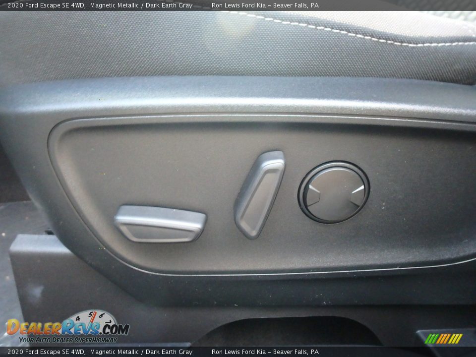 2020 Ford Escape SE 4WD Magnetic Metallic / Dark Earth Gray Photo #10