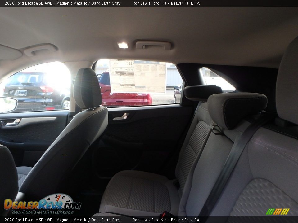 2020 Ford Escape SE 4WD Magnetic Metallic / Dark Earth Gray Photo #13