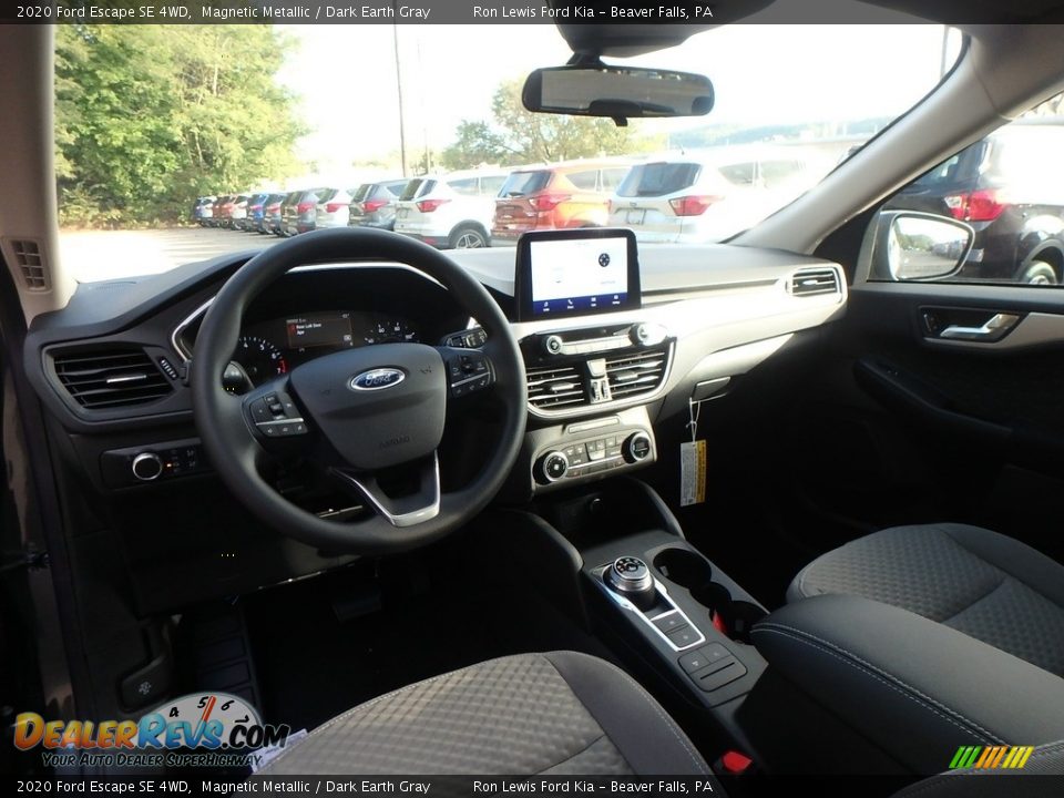 2020 Ford Escape SE 4WD Magnetic Metallic / Dark Earth Gray Photo #14