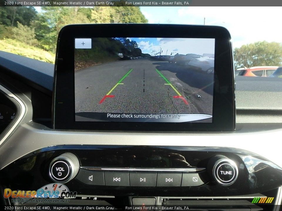 2020 Ford Escape SE 4WD Magnetic Metallic / Dark Earth Gray Photo #18