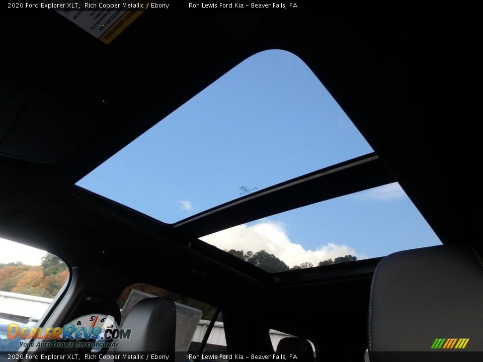 2020 Ford Explorer XLT Rich Copper Metallic / Ebony Photo #13