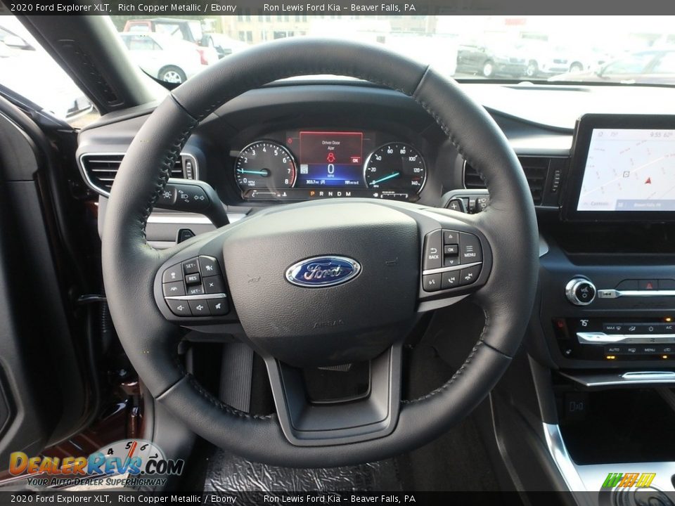 2020 Ford Explorer XLT Steering Wheel Photo #18