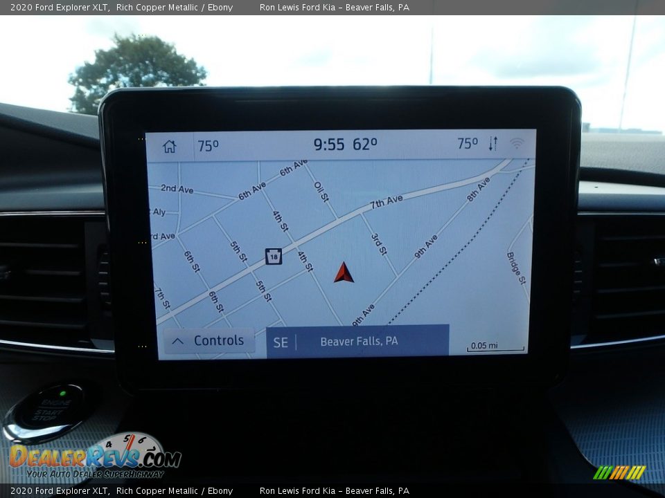 Navigation of 2020 Ford Explorer XLT Photo #19