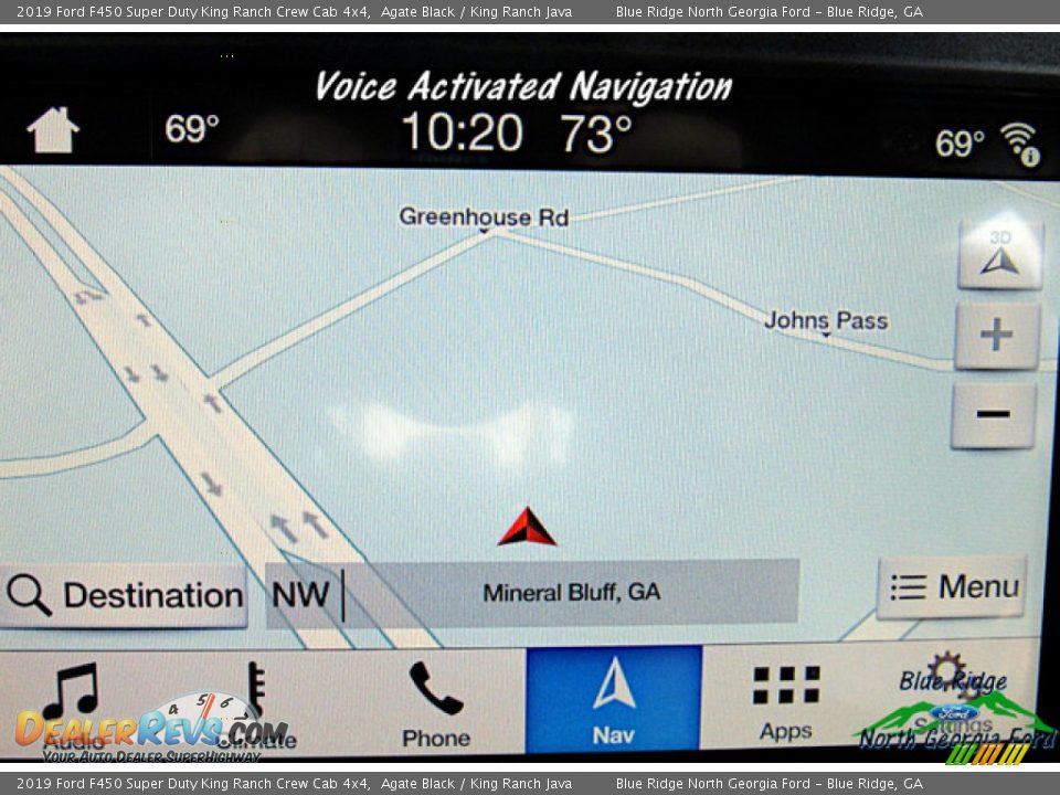 2019 Ford F450 Super Duty King Ranch Crew Cab 4x4 Agate Black / King Ranch Java Photo #20