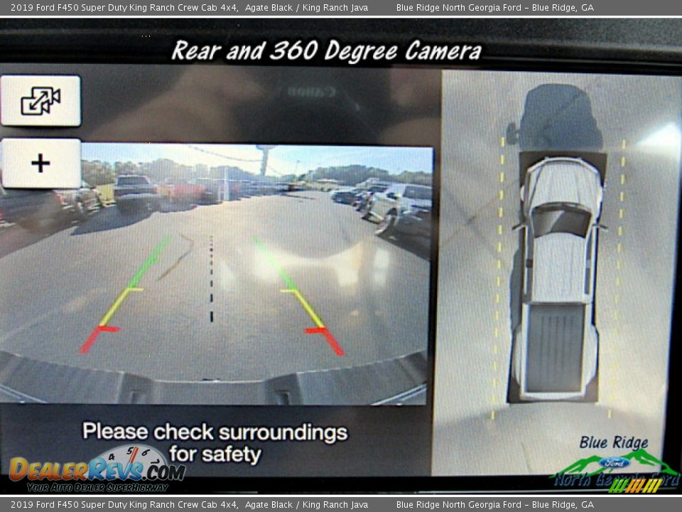 2019 Ford F450 Super Duty King Ranch Crew Cab 4x4 Agate Black / King Ranch Java Photo #21