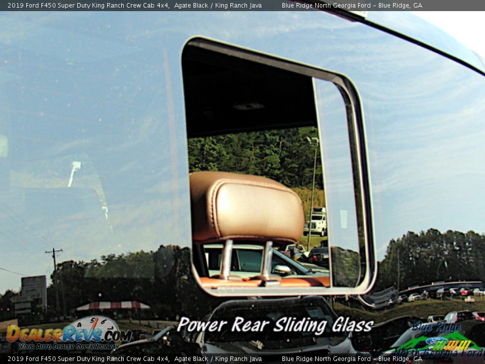 2019 Ford F450 Super Duty King Ranch Crew Cab 4x4 Agate Black / King Ranch Java Photo #30