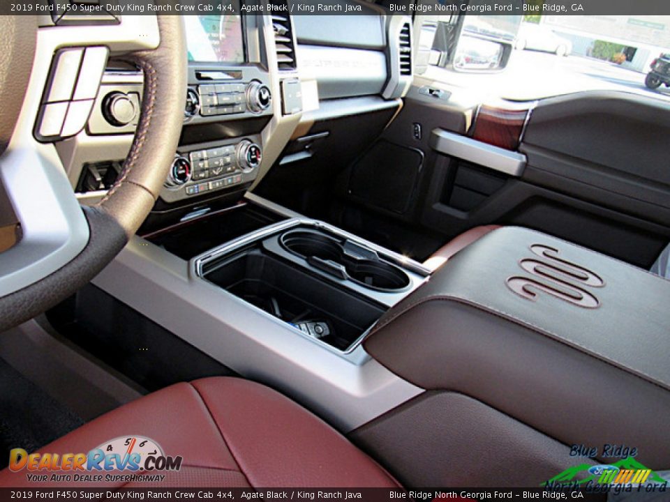 2019 Ford F450 Super Duty King Ranch Crew Cab 4x4 Agate Black / King Ranch Java Photo #31