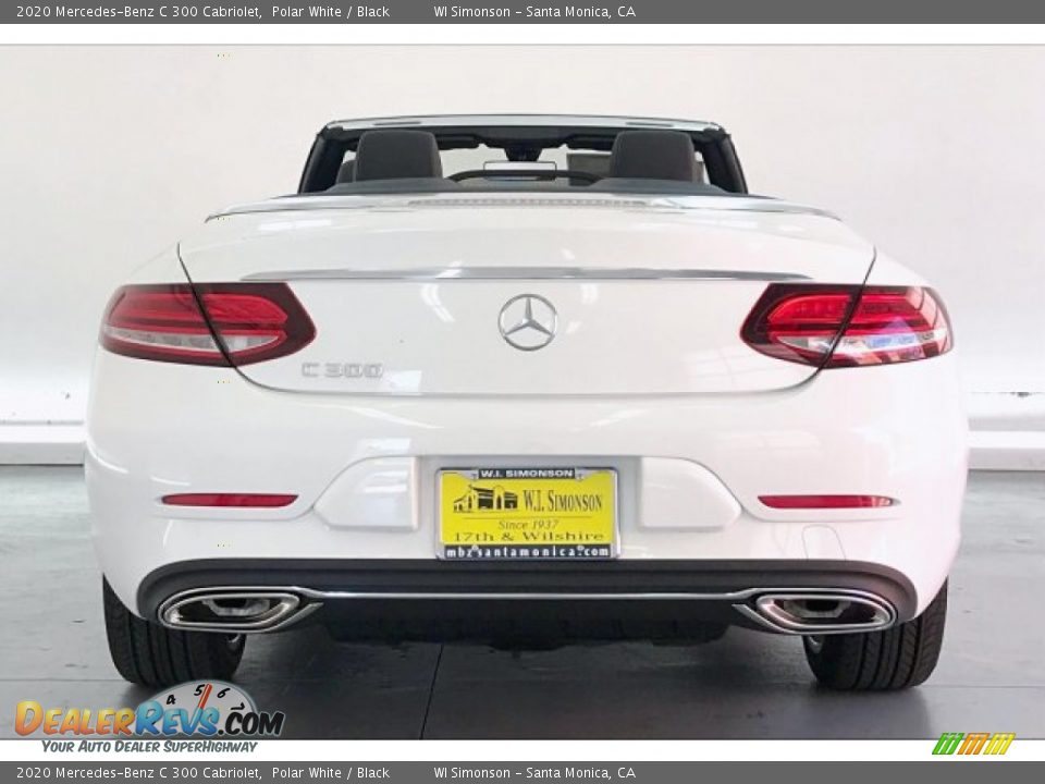 2020 Mercedes-Benz C 300 Cabriolet Polar White / Black Photo #3